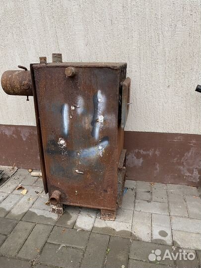 Печь в гараж на водяном контуре