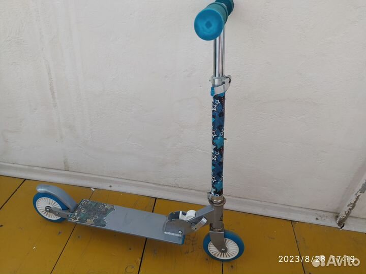 Детский самокат, складной