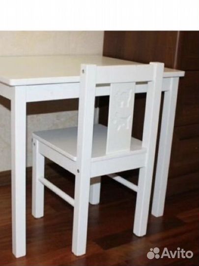 Детский стол и стул IKEA икеа