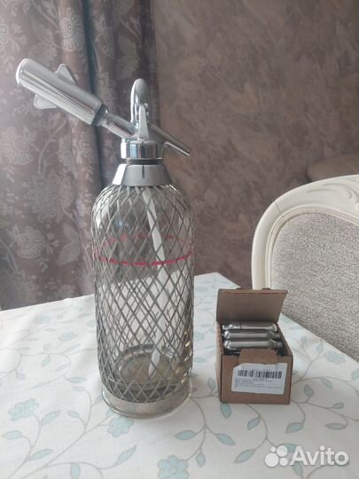 Сифон для газирования воды СССР