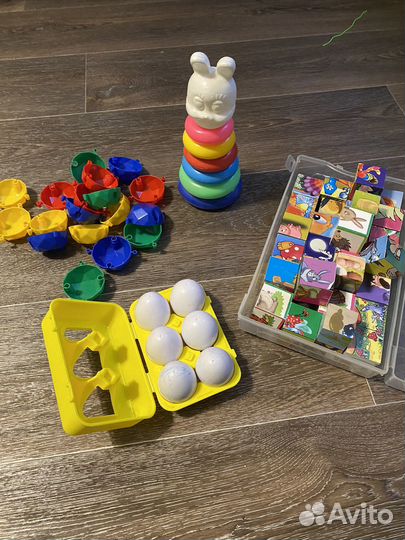 Развивающие игрушки пакетом
