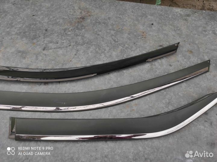 Ветровики комплект 4 штуки на Тайоту Камри 55