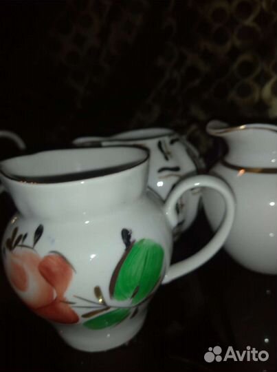 Молочник сливочники 6 штук