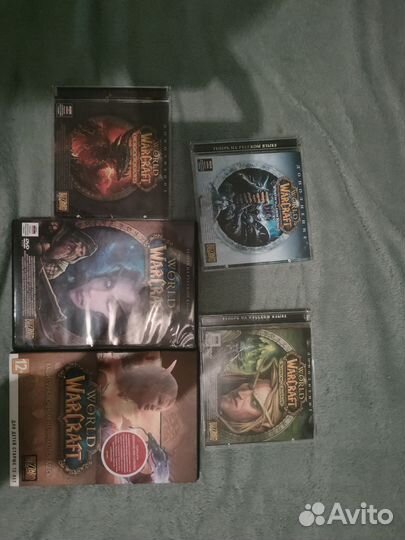 Лицензионные диски на пк,для wow