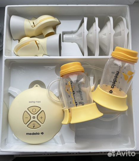 Молокоотсос medela swing flex электрический