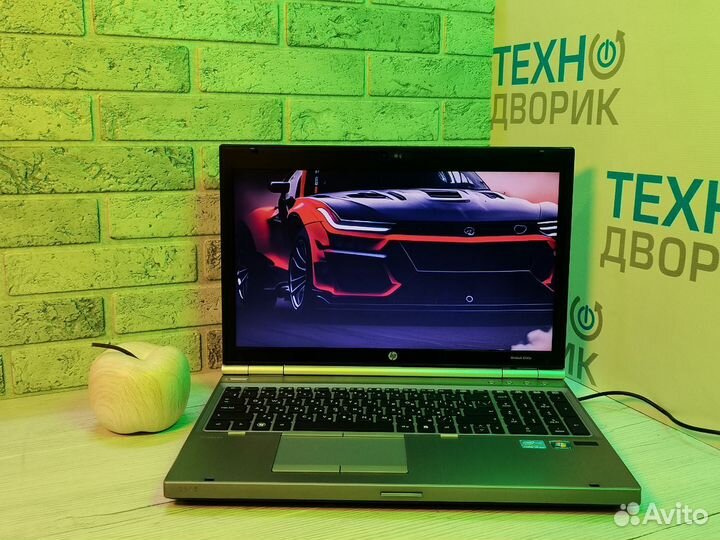Ноутбук HP EliteBook 8560p 8/128гб