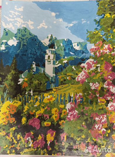 Интерьерная картина ручная работа