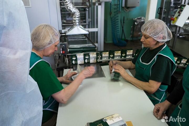 Вахта Елец упаковщик чая