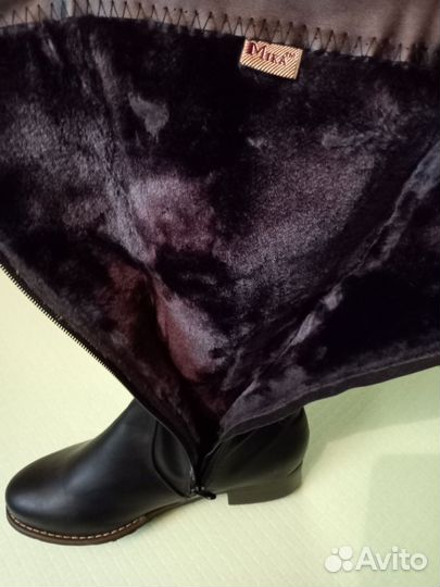 Зимние женские сапоги 38на уз