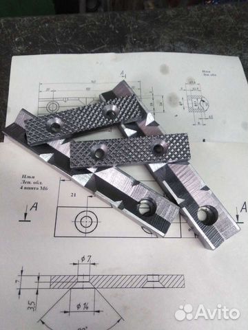 Губки на заказ (губки для тисков)