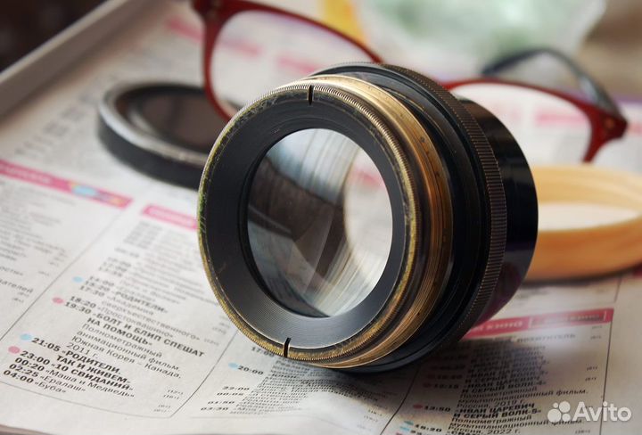 Объектив Tessar 4,5/210 Carl Zeiss Jena (1930-е)