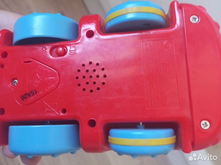 Паровоз clementoni музыкальный, пакет игрушек