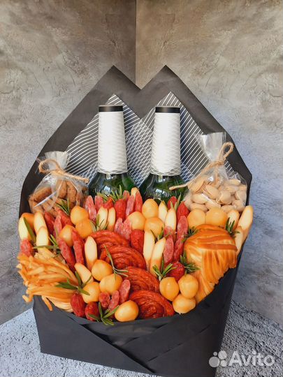 Мужской съедобный букет