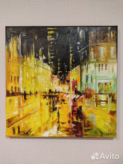 Картина маслом на холсте