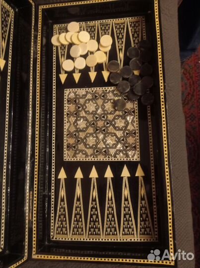 Нарды ручной работы бу