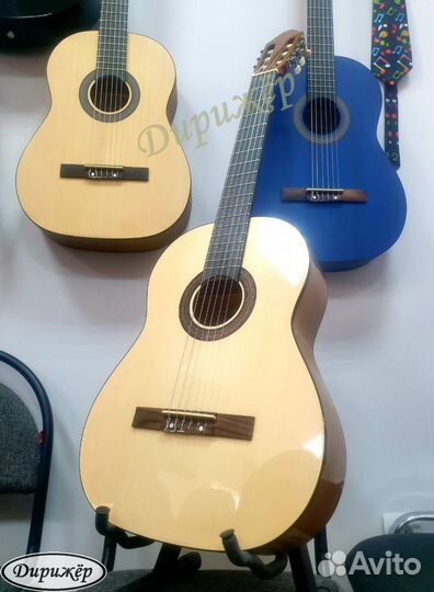 Классическая гитара дека ель в школу идеально
