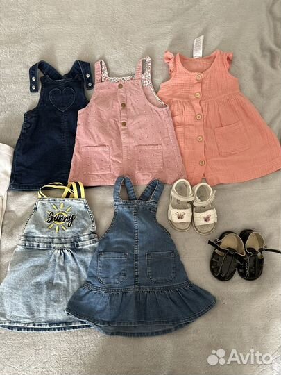 Одежда для девочек от 3х месяцев до 2 лет