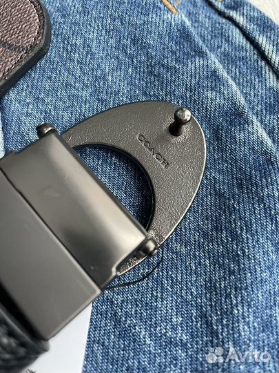 Ремень Coach коричневый