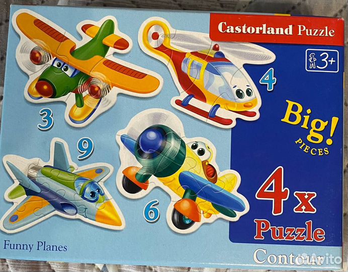 Пазл Самолетики от Castorland Puzzle