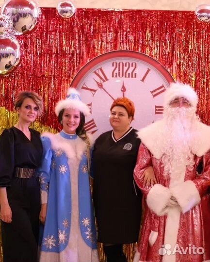 Дед мороз и снегурочка на дом