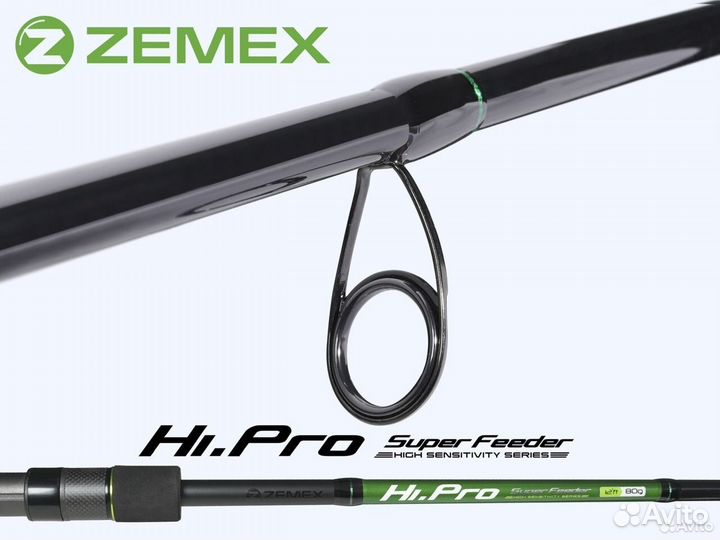 Фидер удилище Zemex HI-PRO Super Feeder 13 ft-110g