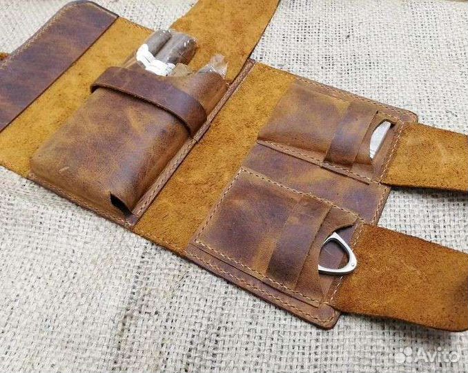 Сумка Несессер для сигар. Скрутка для сигар