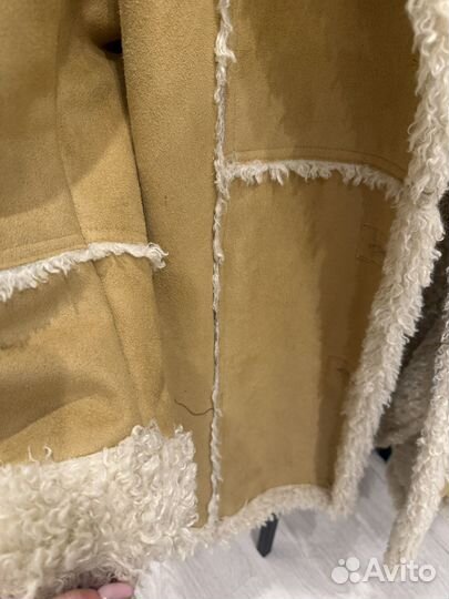 Куртка дубленка женская Bershka