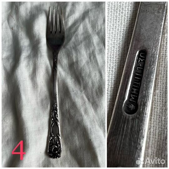 Столовые приборы мельхиор СССР