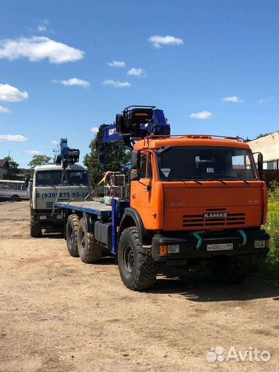 Манипулятор вездеход 7т автовышка 24м