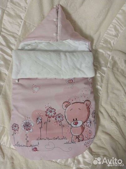 Конверт на выписку для девочки весна