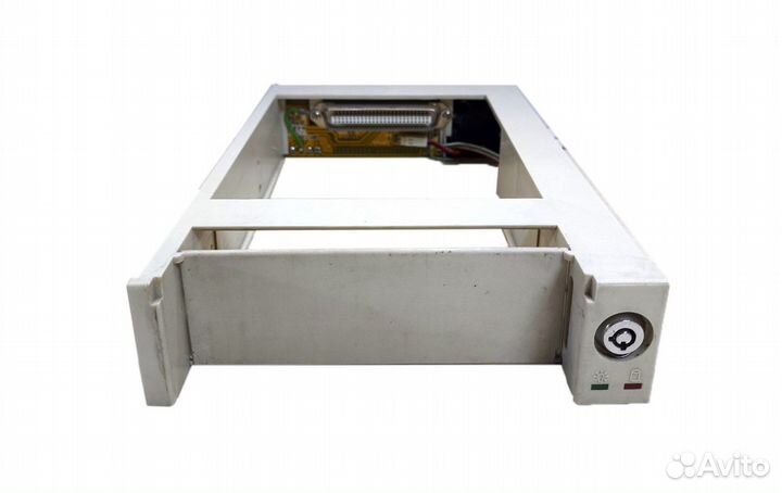 Сменный бокс для HDD/scsi IDE пластик белый 3.5&q