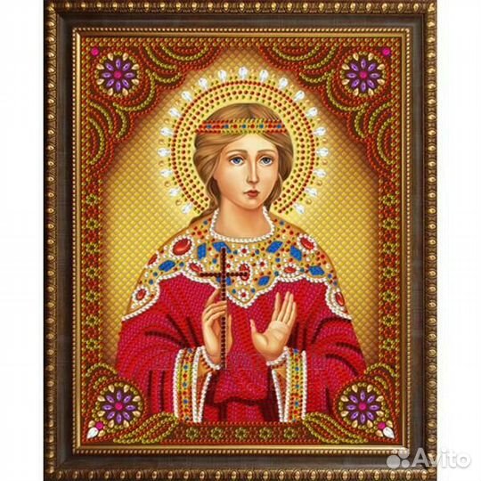 Алмазная мозаика 27x33 Икона Святая Мученица Надеж