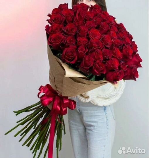 Цветы розы букет