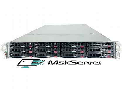 Сервер Supermicro 6028U-trtp+ 2x E5-2687Wv3 16Gb