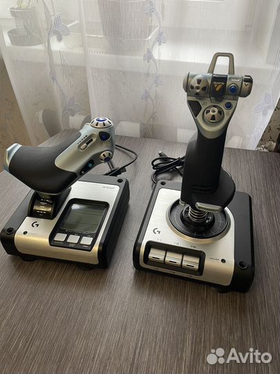 Джойстик Logitech Flight X52 Control System для PC
