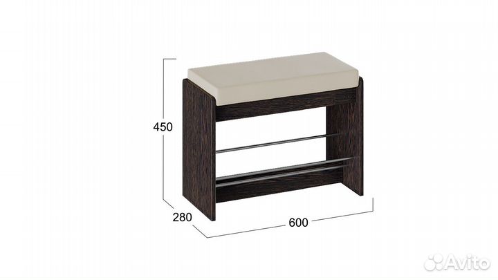 Тумба для обуви Тайм