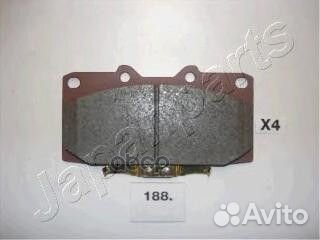 Колодки тормозные передние pa188af Japanparts