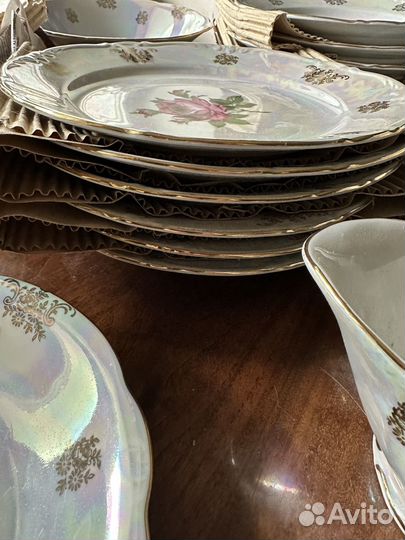 Сервиз столовый Мадонна розы ГДР