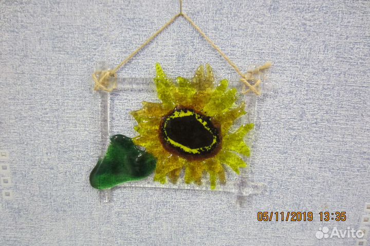 Картины из стекла (