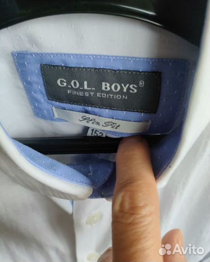 Рубашка школьная для мальчика 152 158