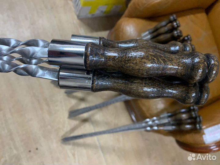 Шампуры набор 6 шт, для мангага и барбекю