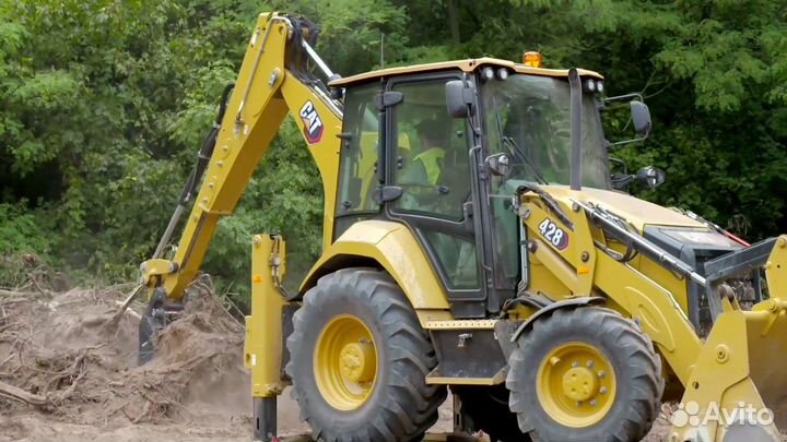 Разборка Caterpillar 428 запчасти бу