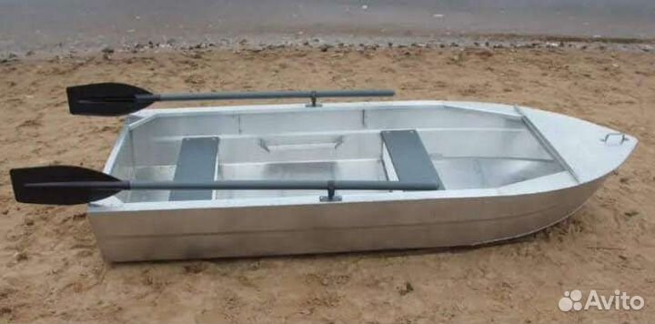 Алюминиевая лодка Малютка 2.9м новая