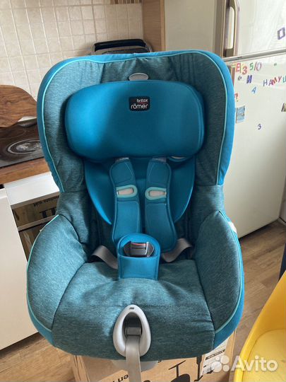 Britax 9-18 кг, бирюзовое, на ремне King II LS