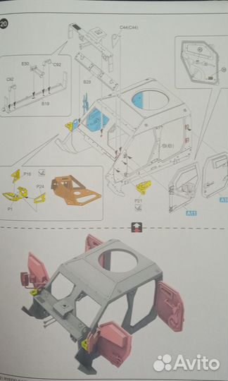 Сборная модель бронеавтомобиль 1/35 М1240А1