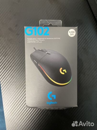 Игровая мышь logitech g102