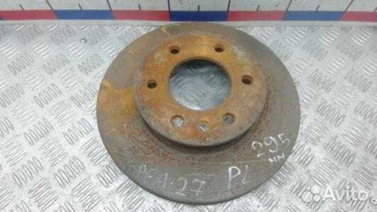 Диск тормозной передний mercedes benz sprinter 2