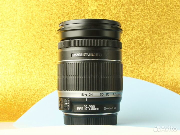 Объектив Canon EF-S 18-200mm f3,5-5,6 IS