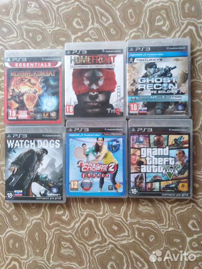 Диски на приставку ps3