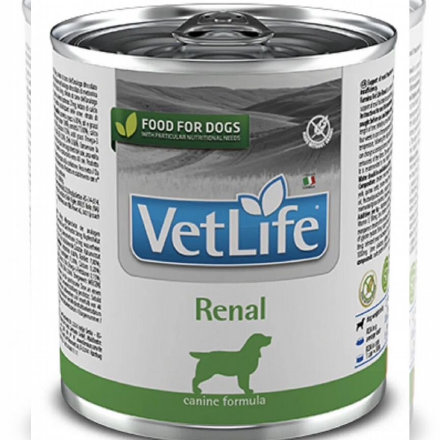 Корм Farmina Vet Life Natural Diet Dog Renal